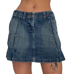 Wrangler denim mini skirt